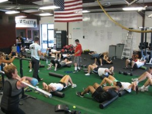 foam rolling